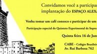 Implantação do Espaço Alexandria