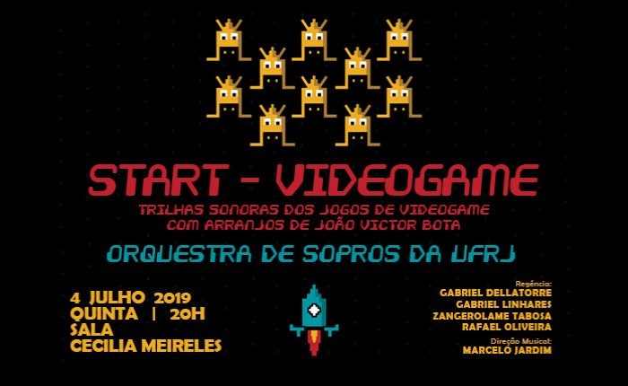 Orquestra de Sopros: “Trilhas sonoras de jogos de videogame”