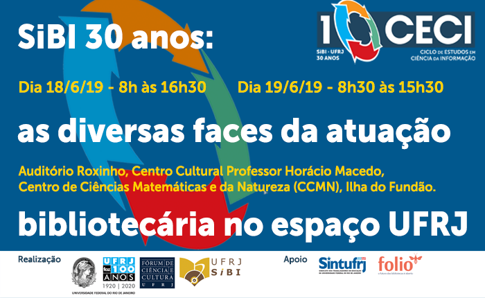 SiBI 30 anos: as diversas faces da atuação bibliotecária no espaço UFRJ