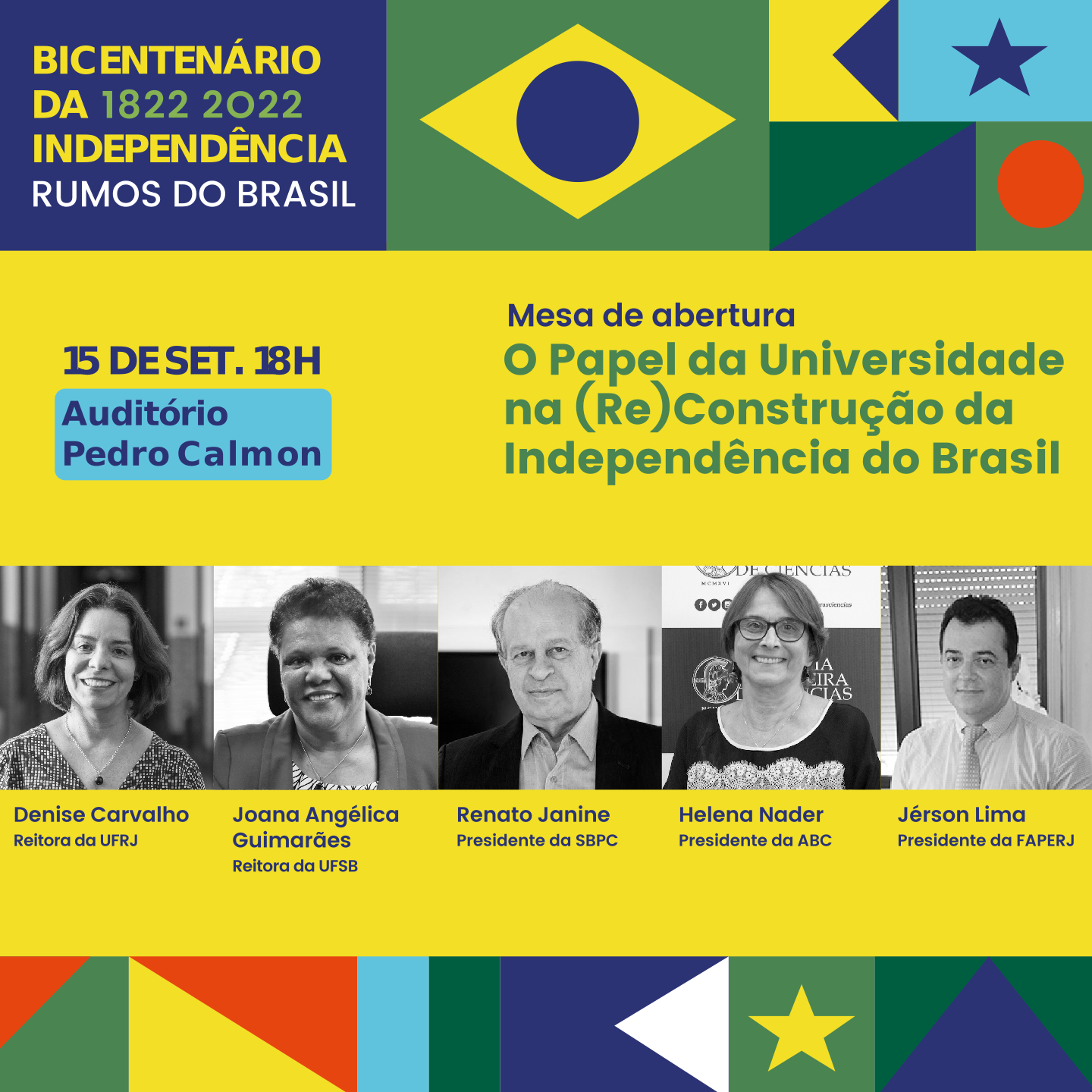 O Papel da Universidade na (Re)Construção da Independência do Brasil