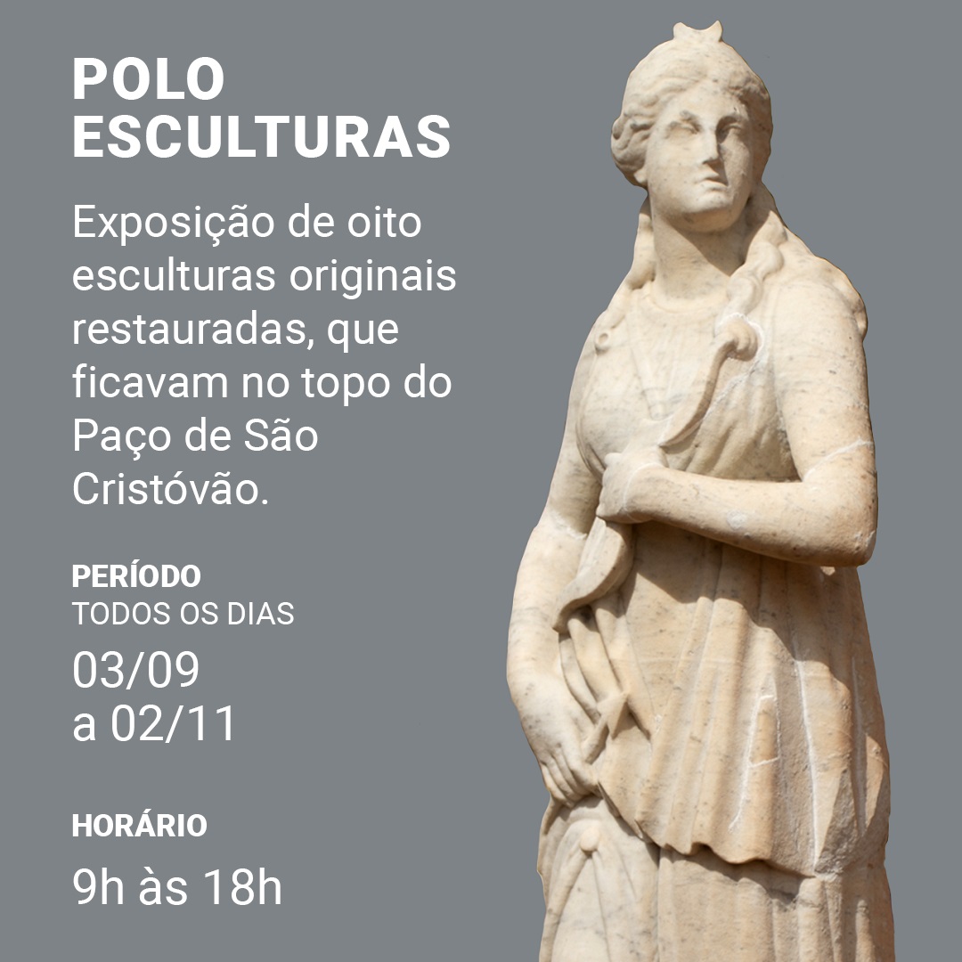 Museu Nacional Vive no Bicentenário: Polo Esculturas (até 02/11/2022)